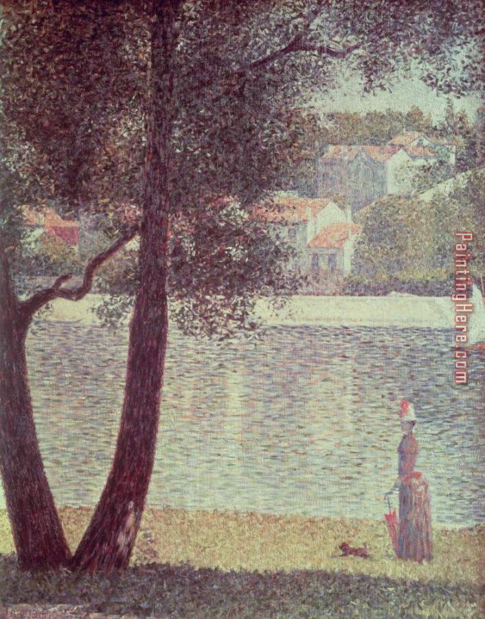 Georges Pierre Seurat The Seine at Courbevoie